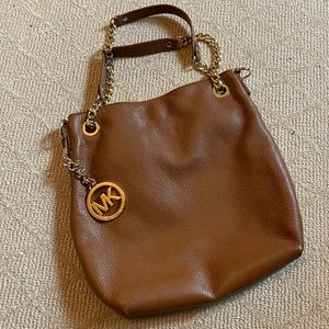 Michael Kors Brown Leather Purse